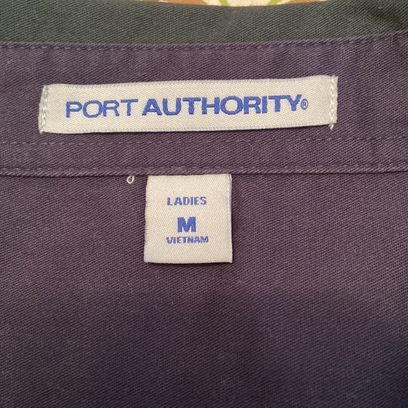 Cal Poly Crisp button down Dress shirt with long sleeves. In Port Authority - Picture 3 of 6